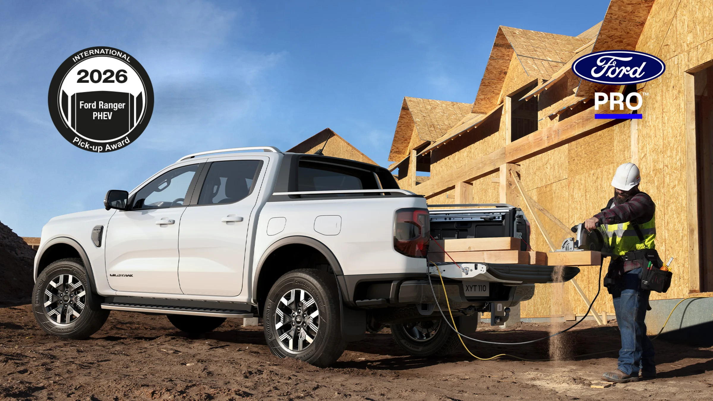 Ford Ranger PHEV ir saņēmis International Pick-up Award 2026/27 apbalvojumu